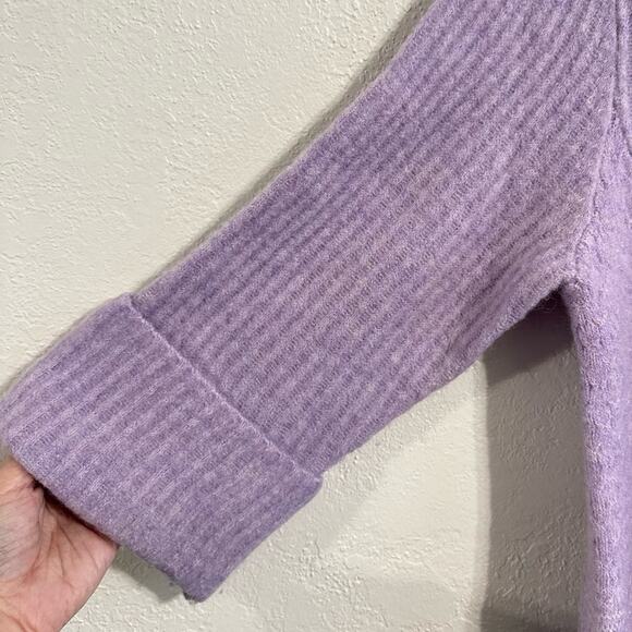 3.1 Phillip Lim Lofty Lilac Sweater size S Oversized Embroidery detail - Picture 4 of 12